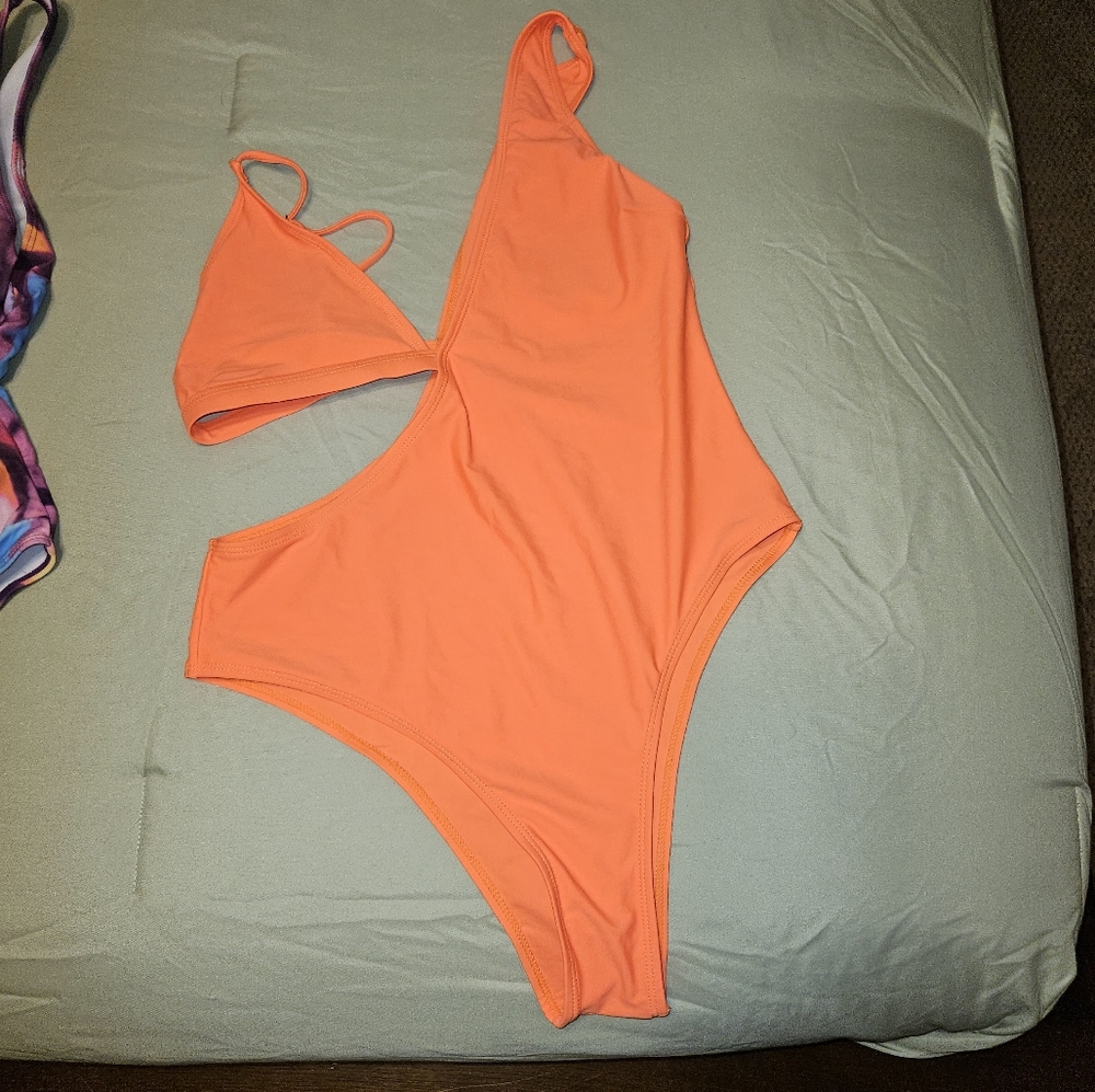 Matte Collection Sexy One Piece Swimsuit - Gem